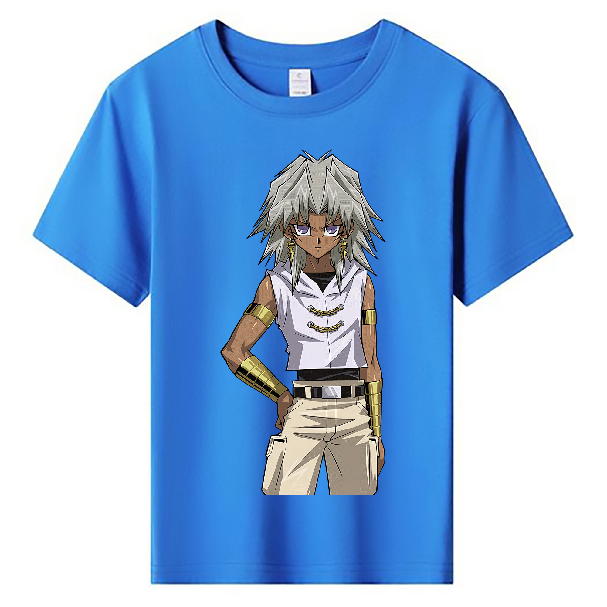 （画像用） 遊☆戯☆王 Yu-Gi-Oh! 綿100％キッズTシャツ（フロントプリント）